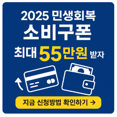 민생회복 소비쿠폰